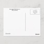 Norwegische Schulkinder im Norwegischen Volksmuseu Postkarte (Rückseite)