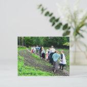 Norwegische Schulkinder im Norwegischen Volksmuseu Postkarte (Stehend Vorderseite)