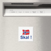 Norwegische Skale! (Prost) Magnet (In Situ (Geschirrspüler))