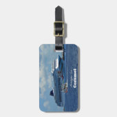 Norwegische Sonne, Cozumel, Mexiko Gepäckanhänger (Vorderseite vertikal)