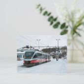 Norwegische Staat Railways BM 93 auf Dombås 2016 Postkarte (Stehend Vorderseite)