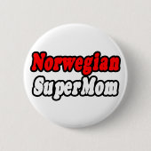 Norwegische SuperMom Button (Vorderseite)