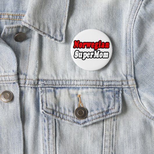 Norwegische SuperMom Button (Beispiel)
