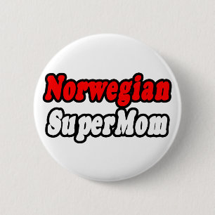 Norwegische SuperMom Button