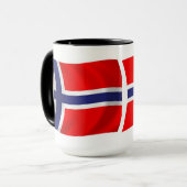 Norwegische Tasse (Vorderseite Links)