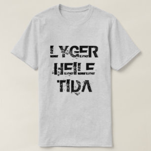 Norwegische Textlyger heile tida liegen die ganze  T-Shirt