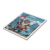 Norwegische Trolle Fliese (Seite)