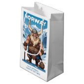 Norwegische Trolle Kleine Geschenktüte (Rückseite Schrägansicht)