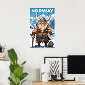 Norwegische Trolle Poster (Heimbüro)