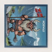 Norwegische Trolle Puzzle (Horizontal)
