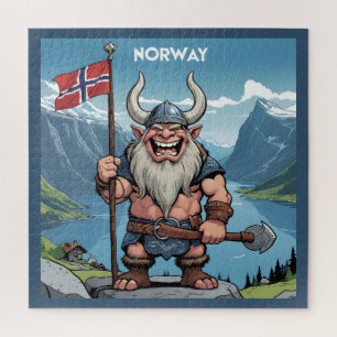 Norwegische Trolle Puzzle