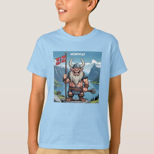 Norwegische Trolle T-Shirt (Vorderseite)