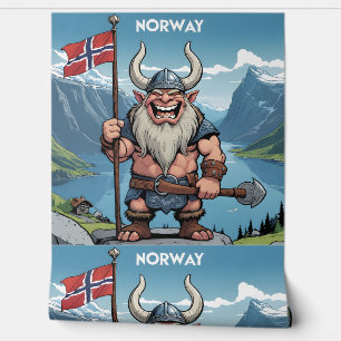 Norwegische Trolle Tapete