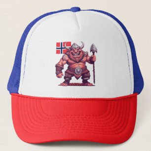 Norwegische Trolle Truckerkappe