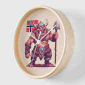 Norwegische Trolle Uhr (Winkel)