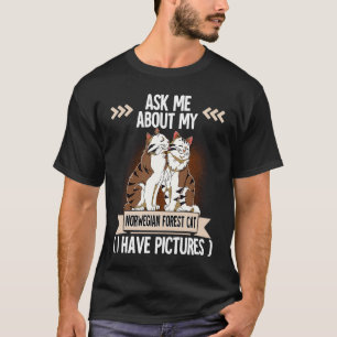 Norwegische Waldkatze 6 T-Shirt
