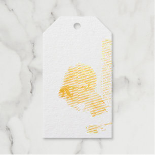 Norwegische Waldkatze im Schnee Geschenkanhänger