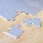 Norwegische Waldkatze im Schnee Puzzle (Seite)