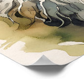 Norwegische Waldkatze - Katalogkunst Poster (Ecke)