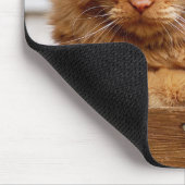 Norwegische Waldkatze, König der Katzen Mousepad (Ecke)