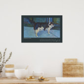Norwegische Waldkatze Poster (Küche)