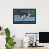 Norwegische Waldkatze Poster (Heimbüro)