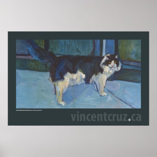 Norwegische Waldkatze Poster (Vorne)