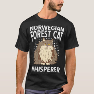Norwegische Waldkatzen-Flüsterer T-Shirt
