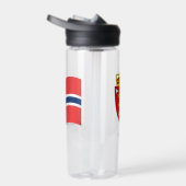 Norwegische Wappen, Flagge, Norwegen Trinkflasche (Rechts)