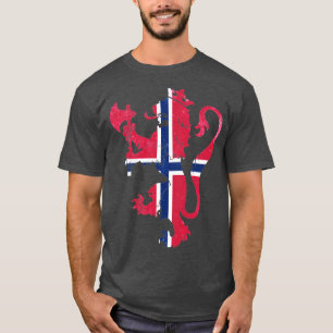 Norwegische Wappen T-Shirt