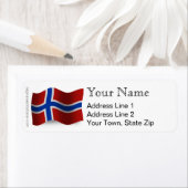 Norwegische Waving Flag (Insitu)