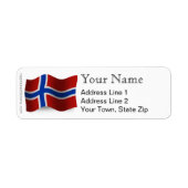 Norwegische Waving Flag (Vorne)