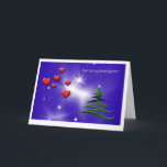 Norwegische Weihnachtskarte Feiertagskarte<br><div class="desc">Frohe Weihnachten und glückliches Neues Jahr in Norwegisch.</div>