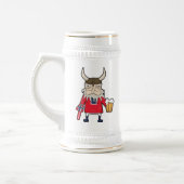 Norwegische Wikingerei-Tasse Bierglas (Links)