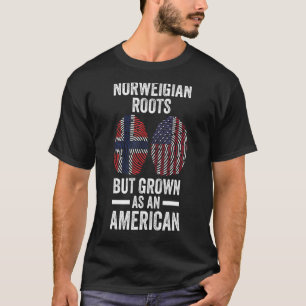 Norwegische Wurzeln, aber als amerikanisches Norwe T-Shirt