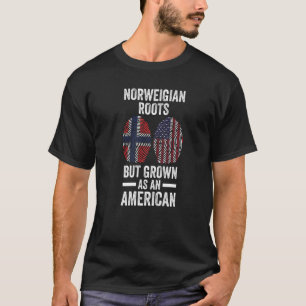 Norwegische Wurzeln, aber als amerikanisches Norwe T-Shirt