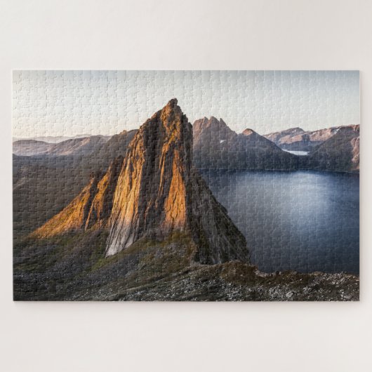 Norwegischer Berg Puzzle (Horizontal)