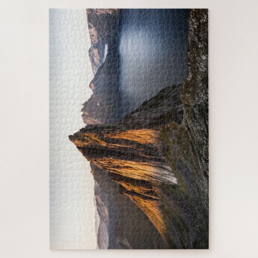 Norwegischer Berg Puzzle (Vertikal)