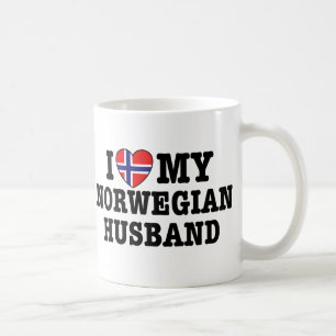Norwegischer Ehemann Kaffeetasse