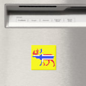 Norwegischer Elk Magnet (In Situ (Geschirrspüler))