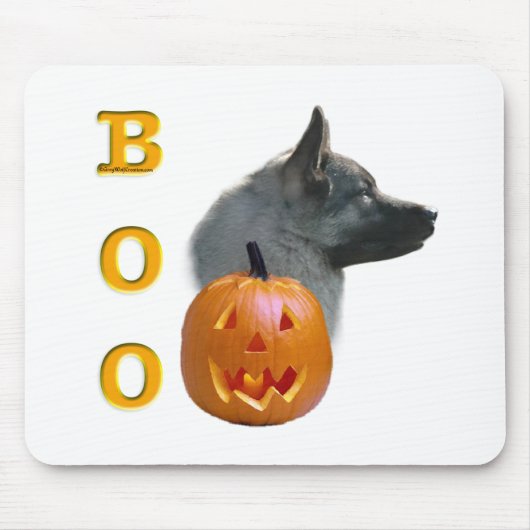 Norwegischer Elkhound Boo Mousepad (Vorne)
