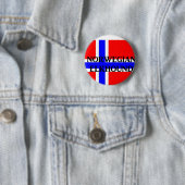 Norwegischer Elkhound-Name Button (Beispiel)