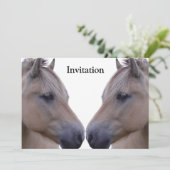 Norwegischer Fjord Einladung (Stehend Vorderseite)