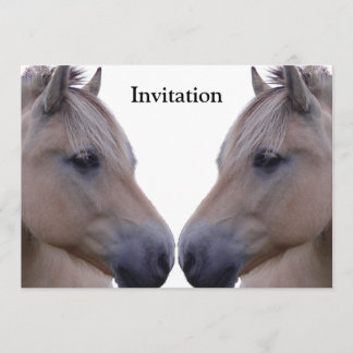 Norwegischer Fjord Einladung