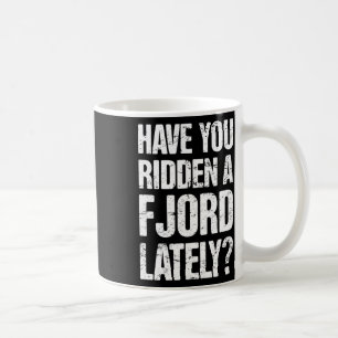 Norwegischer Fjord Horseback Riding Fjord Kaffeetasse