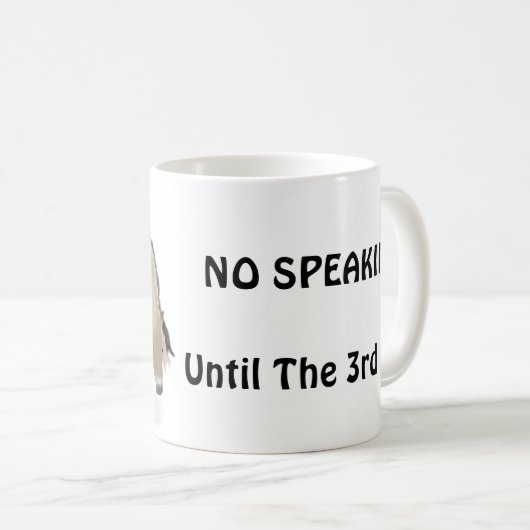 Norwegischer Fjord Kaffeetasse (VorderseiteRechts)