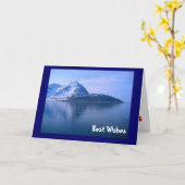 Norwegischer Fjord Karte (Gelbe Blume)