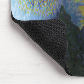 Norwegischer Fjord nähert sich Sonnenuntergang Mousepad (Ecke)