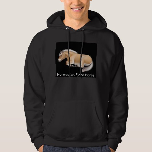 Norwegischer Fjord-PferdeHoodie Hoodie (Vorderseite)
