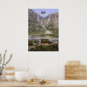 Norwegischer Fjord Poster (Küche)